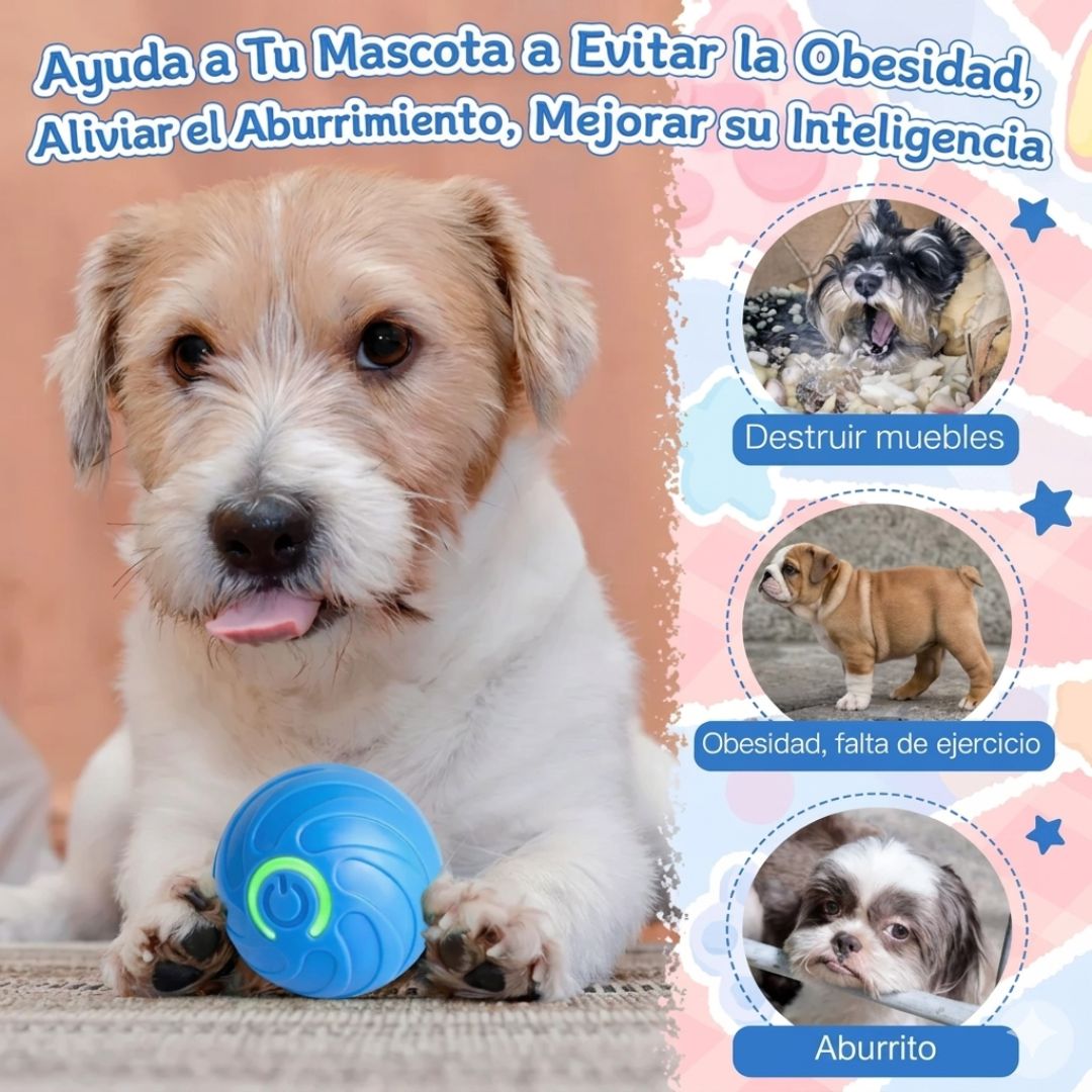 Pelota Interactiva Vibradora para Perros
